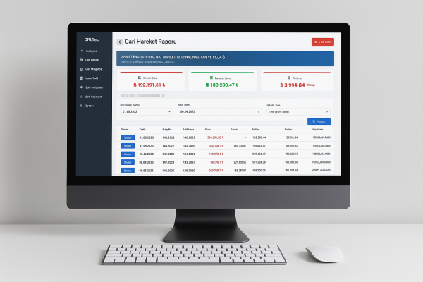AKINSOFT ERP WOLVOX SDK ETEGRASYON  DRLTEC YAZILIM WEB PANELLİ
